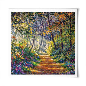The Secret Garden Square Art Print The Secret Garden Square Art Print wall art product Valery Rybakow / Shutterstock