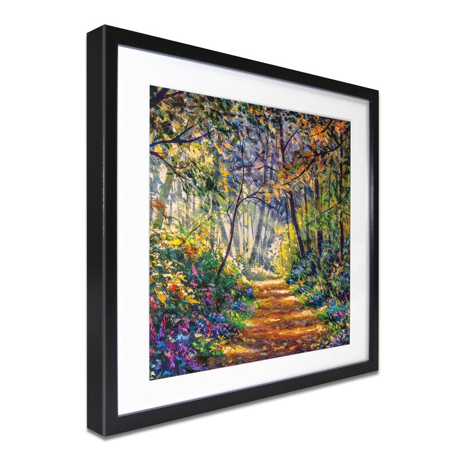 The Secret Garden Square Framed Art Print wall art product Valery Rybakow / Shutterstock