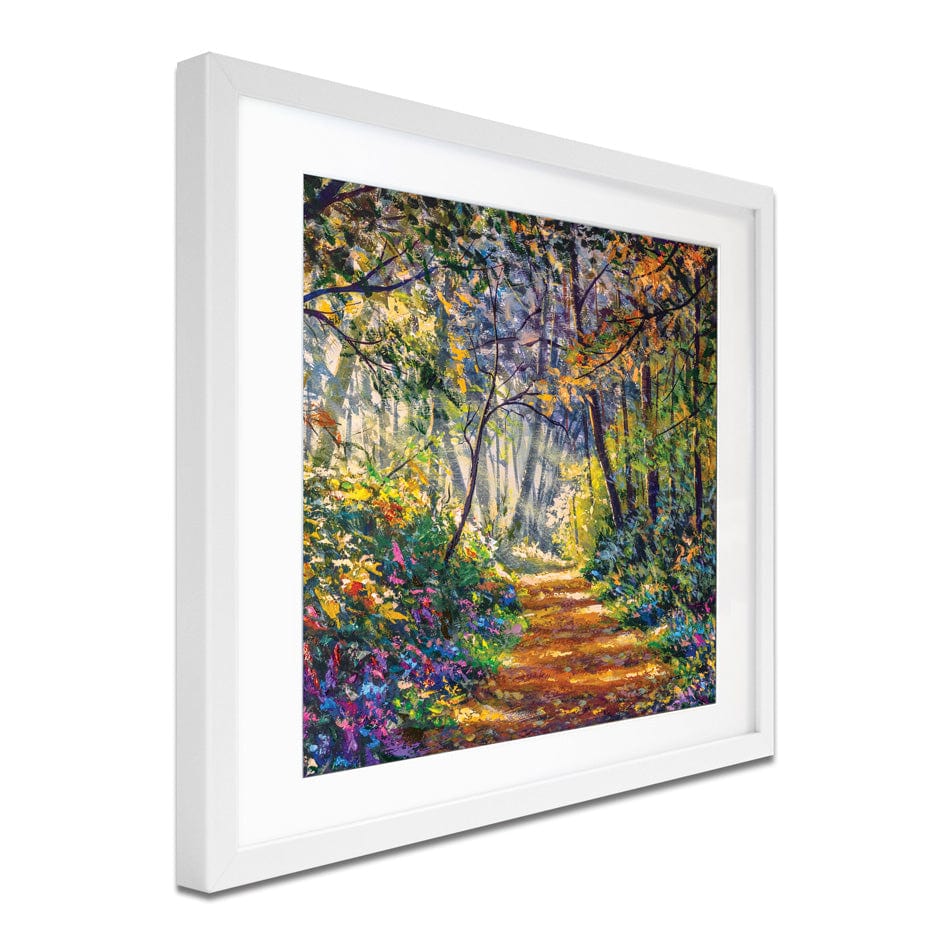 The Secret Garden Square Framed Art Print wall art product Valery Rybakow / Shutterstock