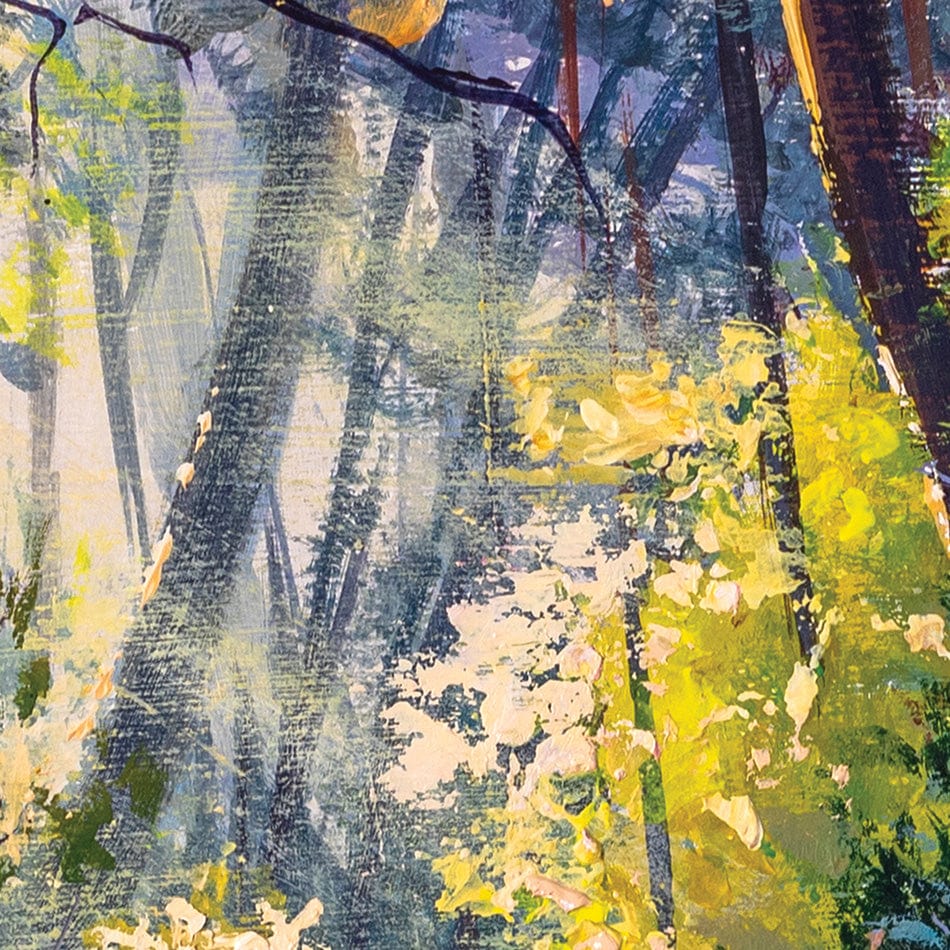 The Secret Garden Square Framed Art Print wall art product Valery Rybakow / Shutterstock