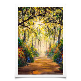 The Secret Path Art Print The Secret Path Art Print wall art product Valery Rybakow / Shutterstock