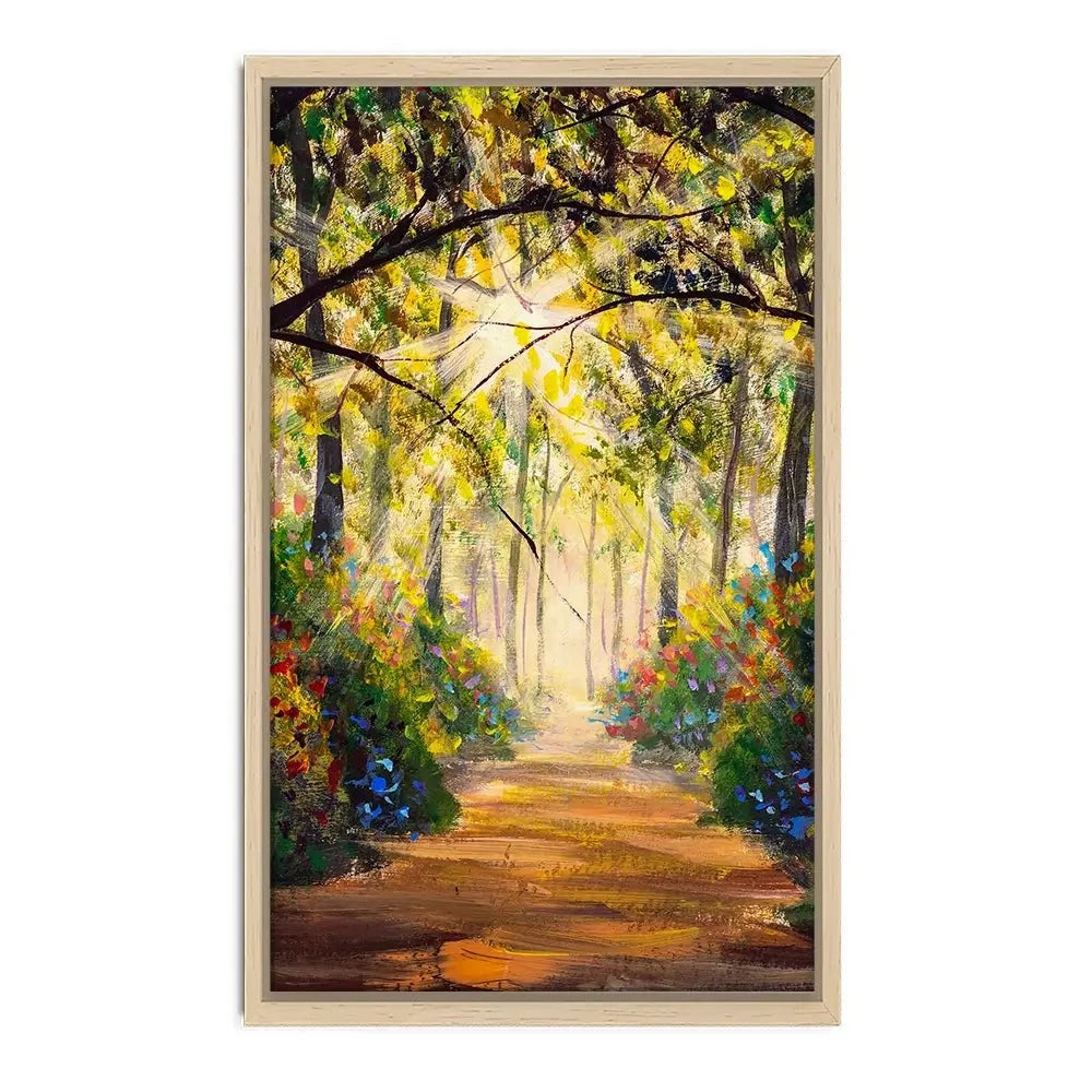 The Secret Path Canvas Print The Secret Path Canvas Print wall art product Valery Rybakow / Shutterstock