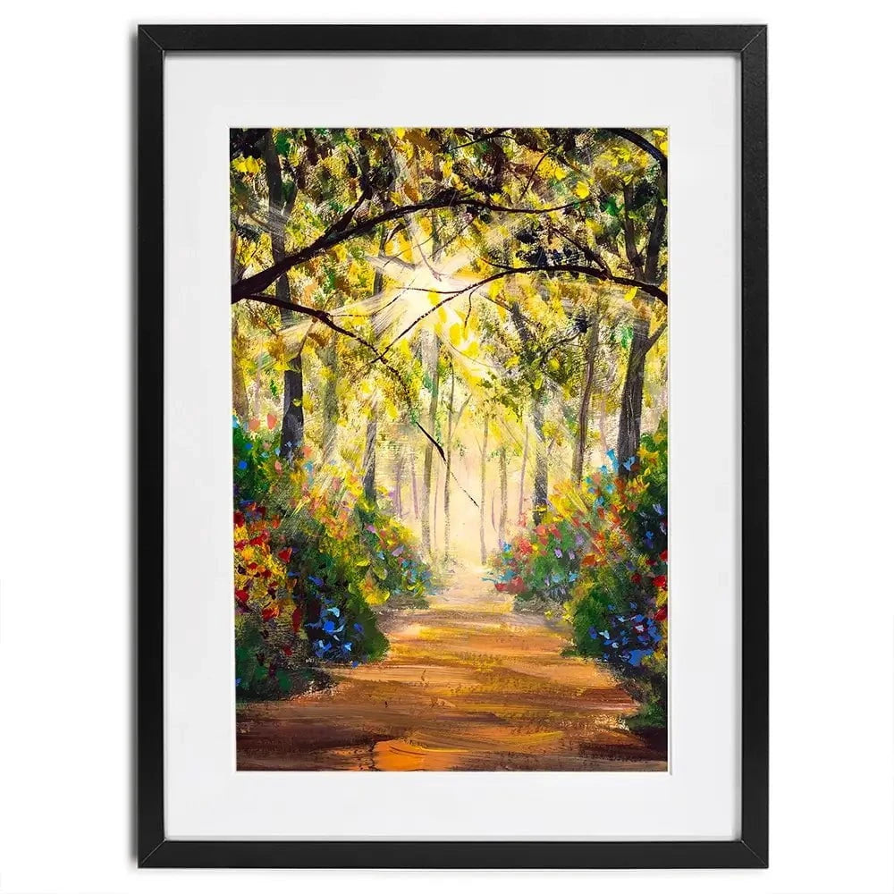 The Secret Path Framed Art Print The Secret Path Framed Art Print wall art product Valery Rybakow / Shutterstock