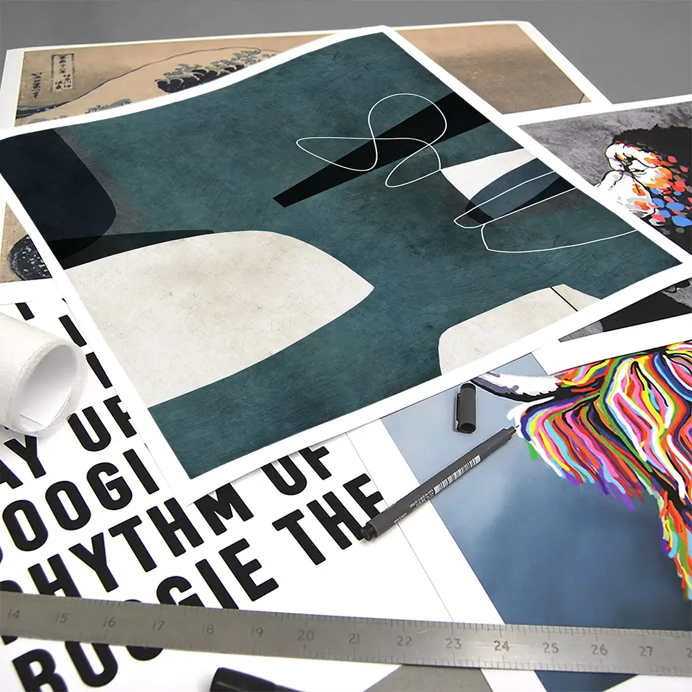 The Secret Square Art Print The Secret Square Art Print wall art product Roberto Moro