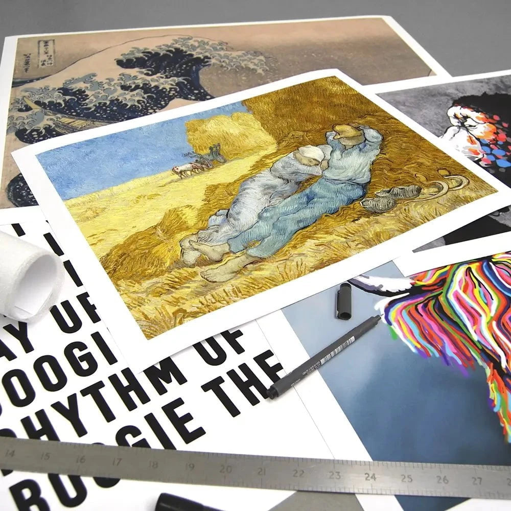 The Siesta Art Print The Siesta Art Print wall art product Van Gogh