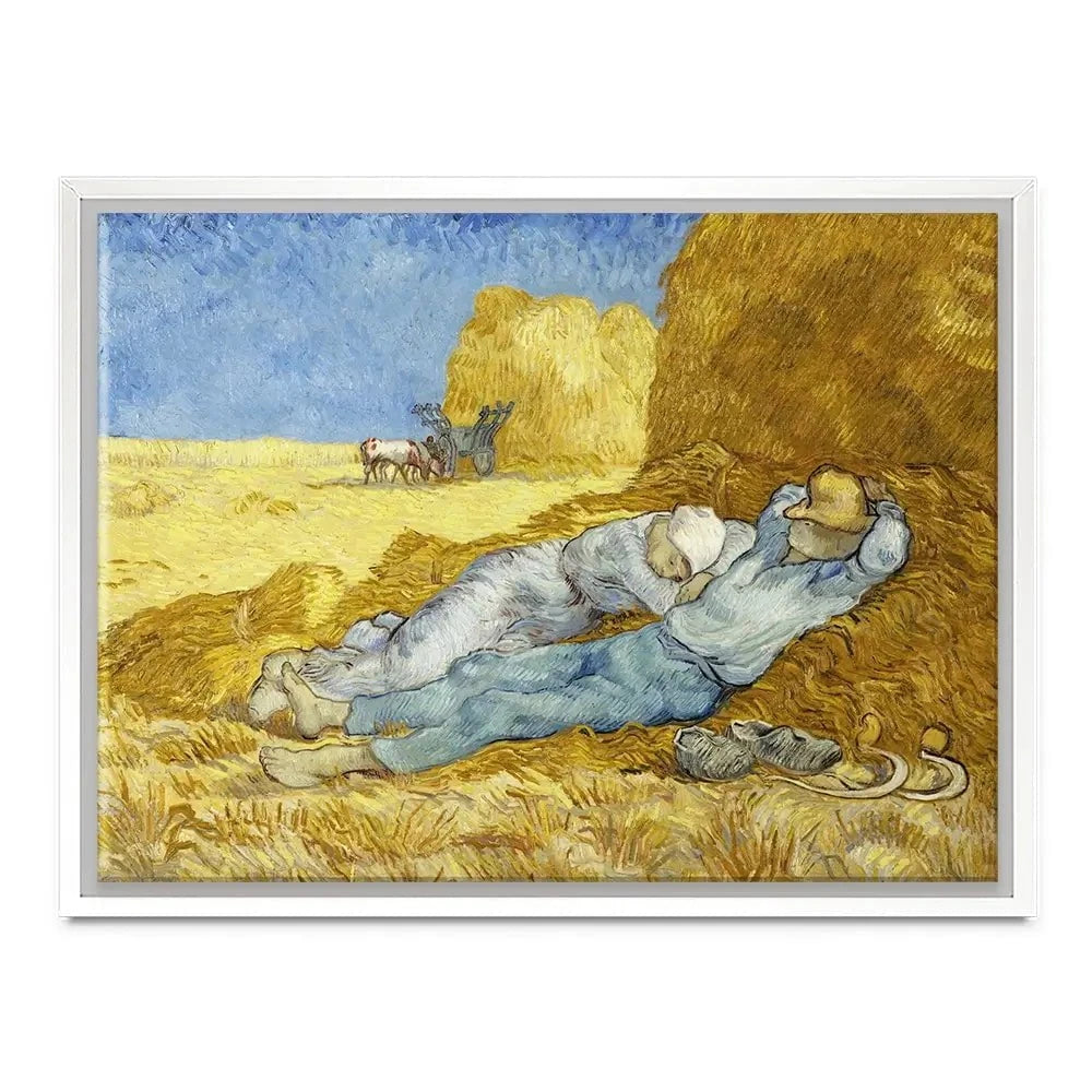The Siesta Canvas Print The Siesta Canvas Print wall art product Van Gogh