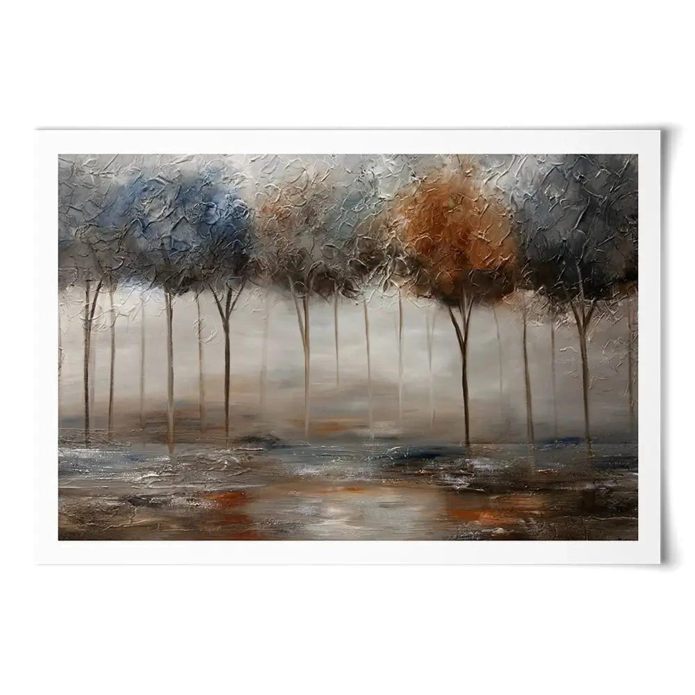 The Silver Pond Art Print The Silver Pond Art Print wall art product Osnat Tzadok