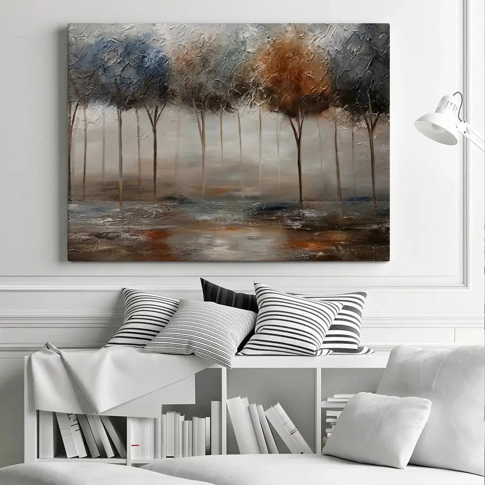 The Silver Pond Canvas Print The Silver Pond Canvas Print wall art product Osnat Tzadok