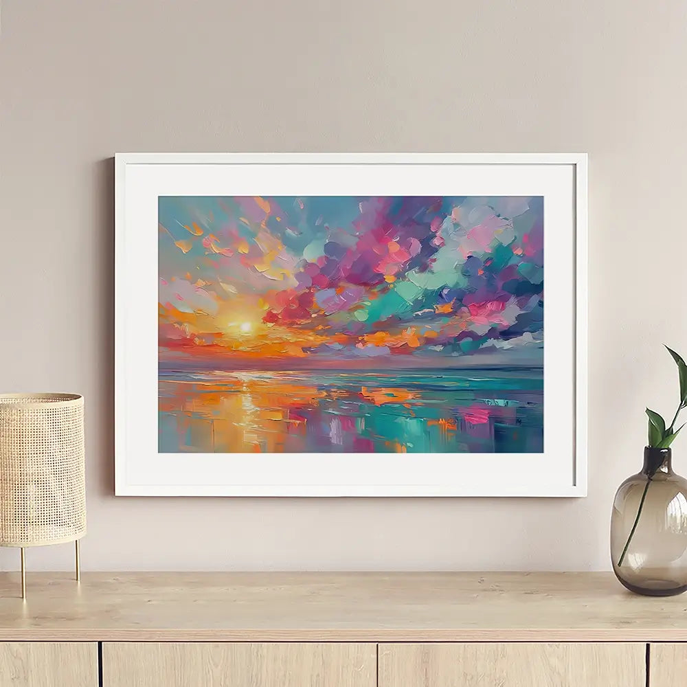 The Sky In Bloom Framed Art Print The Sky In Bloom Framed Art Print wall art product David Alexander Elder