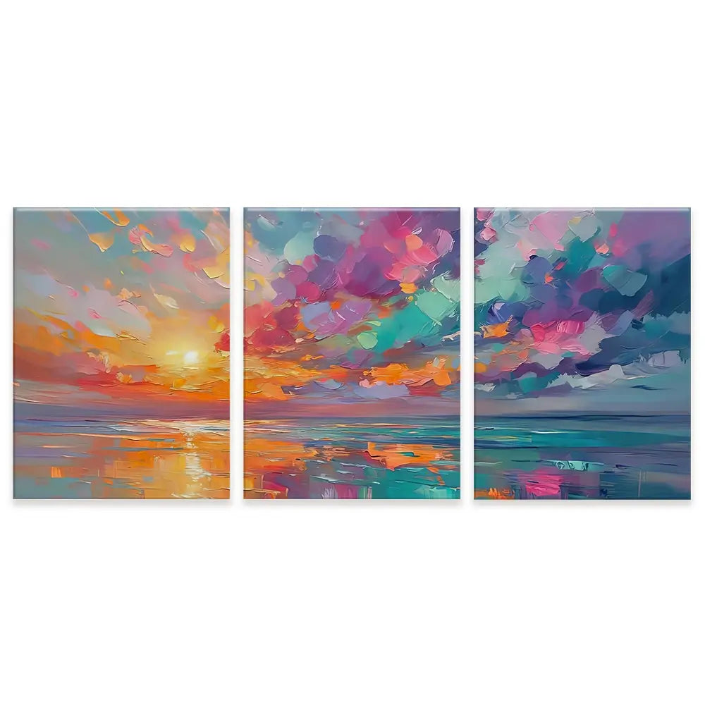 The Sky In Bloom Trio Canvas Print The Sky In Bloom Trio Canvas Print wall art product David Alexander Elder