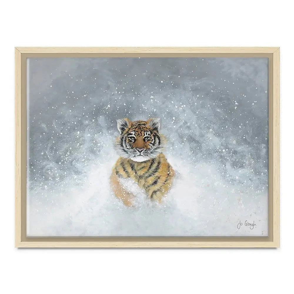 The Snow King Canvas Print The Snow King Canvas Print wall art product Jo Gough