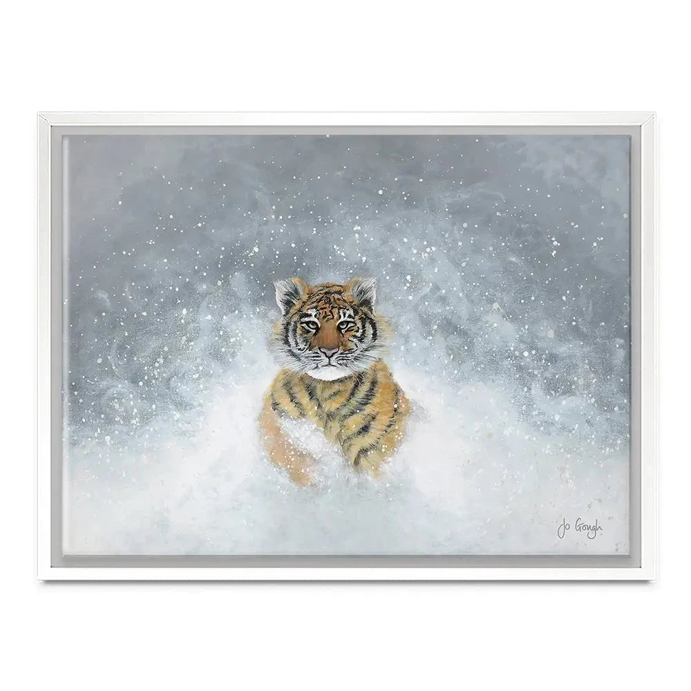 The Snow King Canvas Print The Snow King Canvas Print wall art product Jo Gough