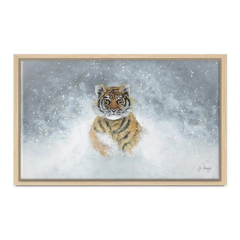 The Snow King Canvas Print The Snow King Canvas Print wall art product Jo Gough