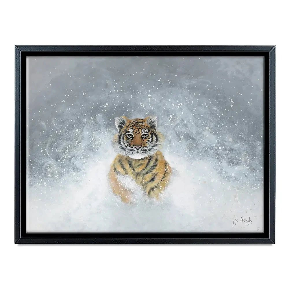 The Snow King Canvas Print The Snow King Canvas Print wall art product Jo Gough