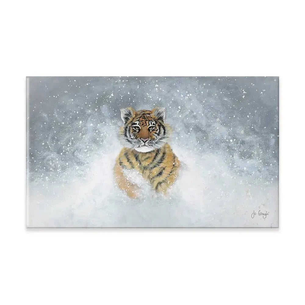 The Snow King Canvas Print The Snow King Canvas Print wall art product Jo Gough