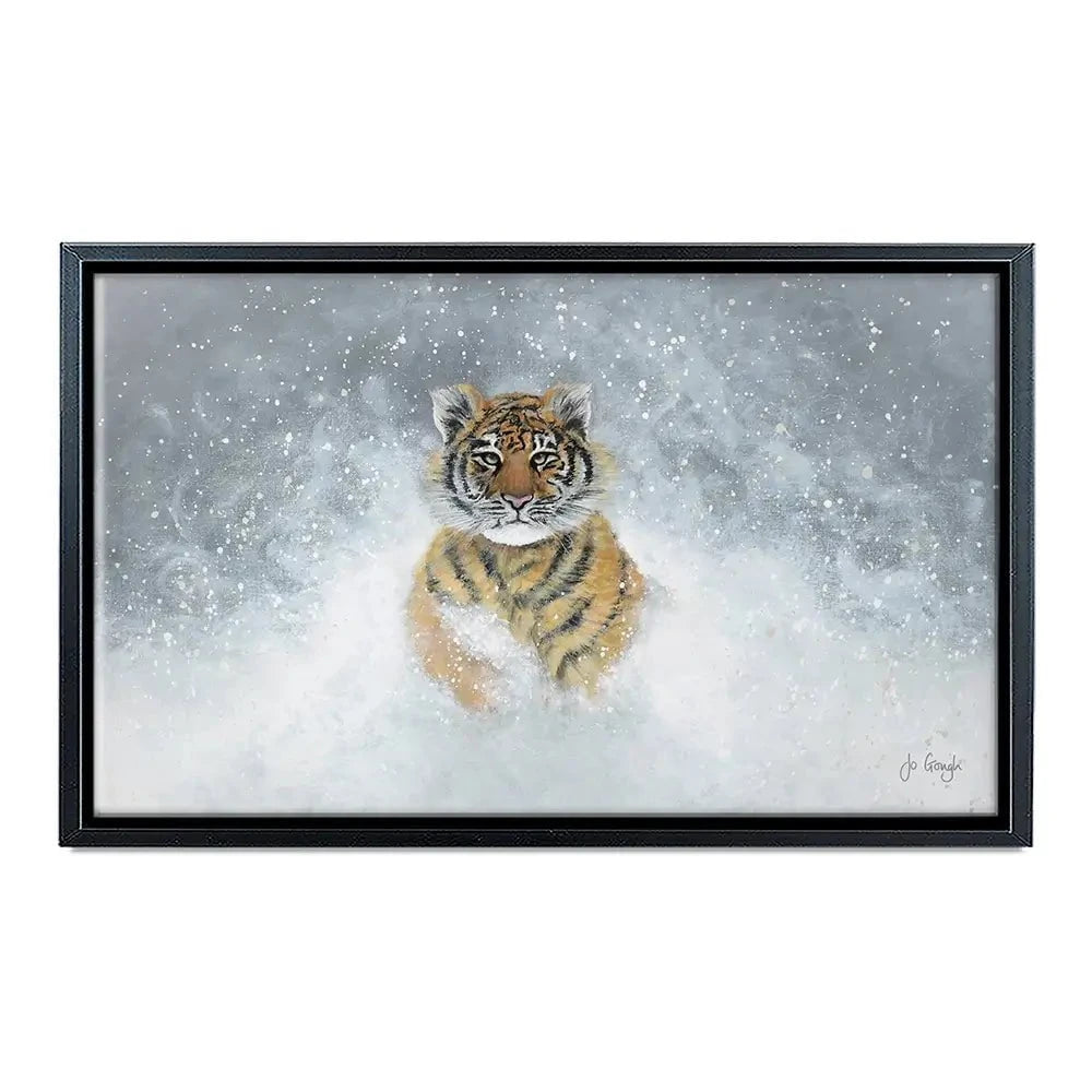 The Snow King Canvas Print The Snow King Canvas Print wall art product Jo Gough