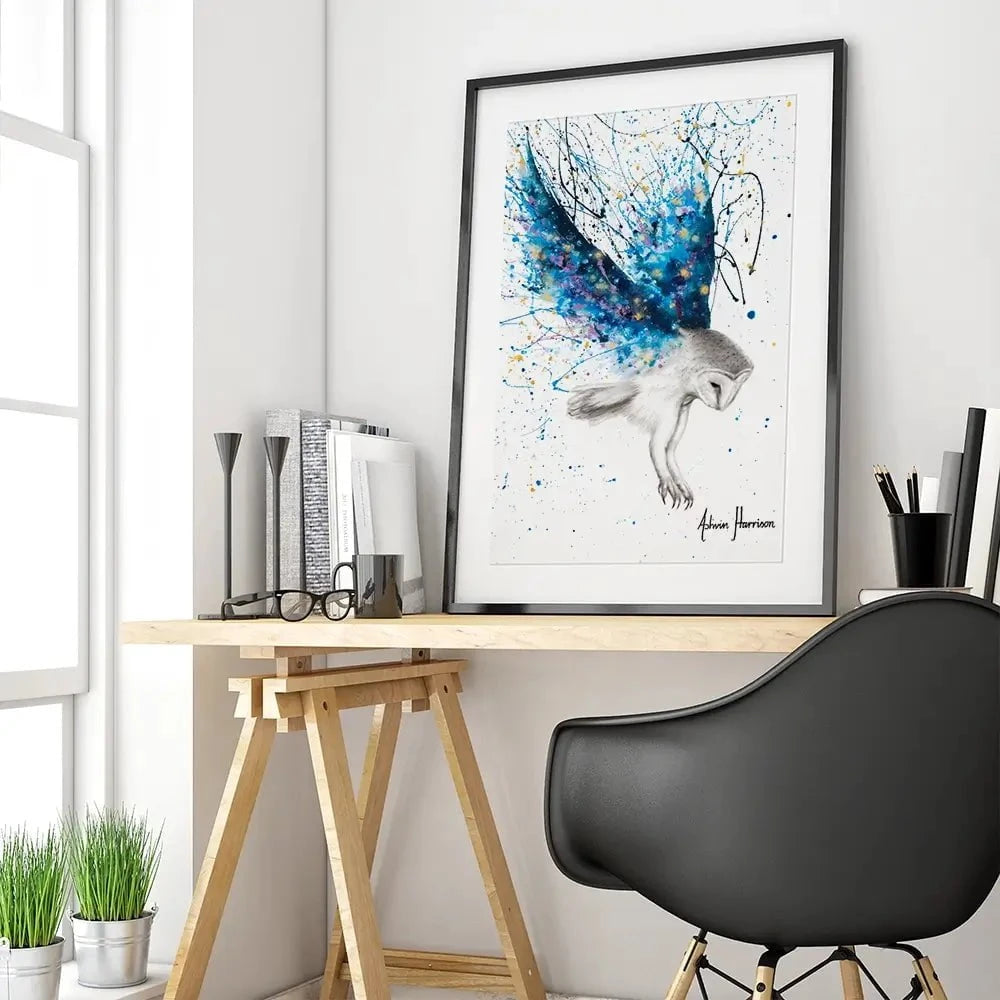 The Spirit Owl Framed Art Print The Spirit Owl Framed Art Print wall art product Ashvin Harrison