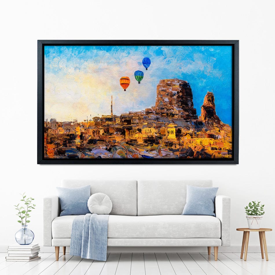 The Three Balloons Canvas Print wall art product CYC / Shutterstock