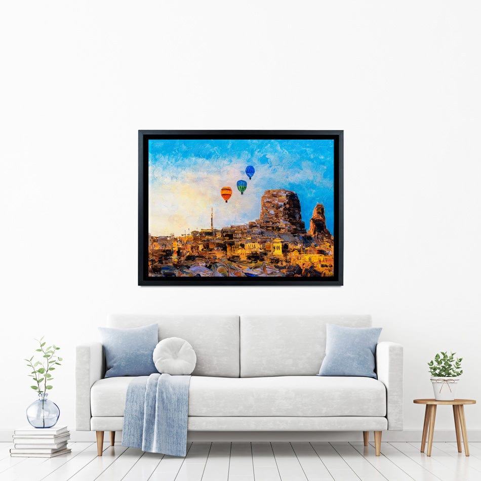 The Three Balloons Canvas Print wall art product CYC / Shutterstock