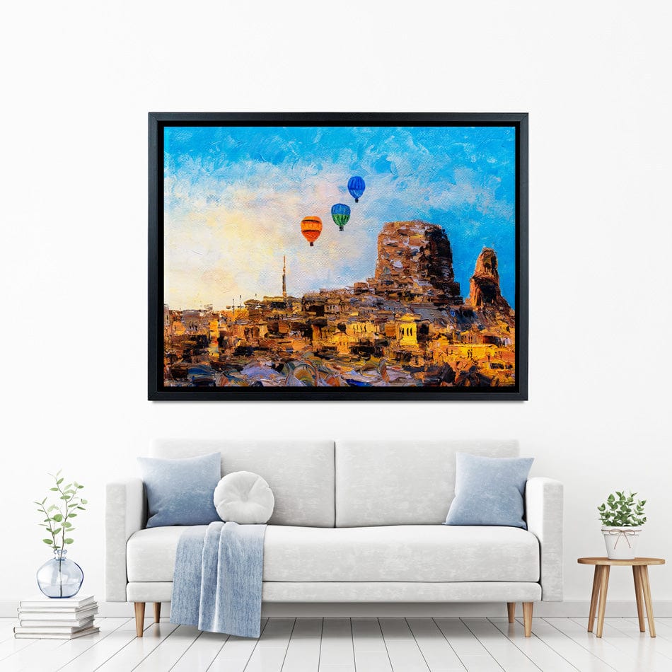 The Three Balloons Canvas Print wall art product CYC / Shutterstock