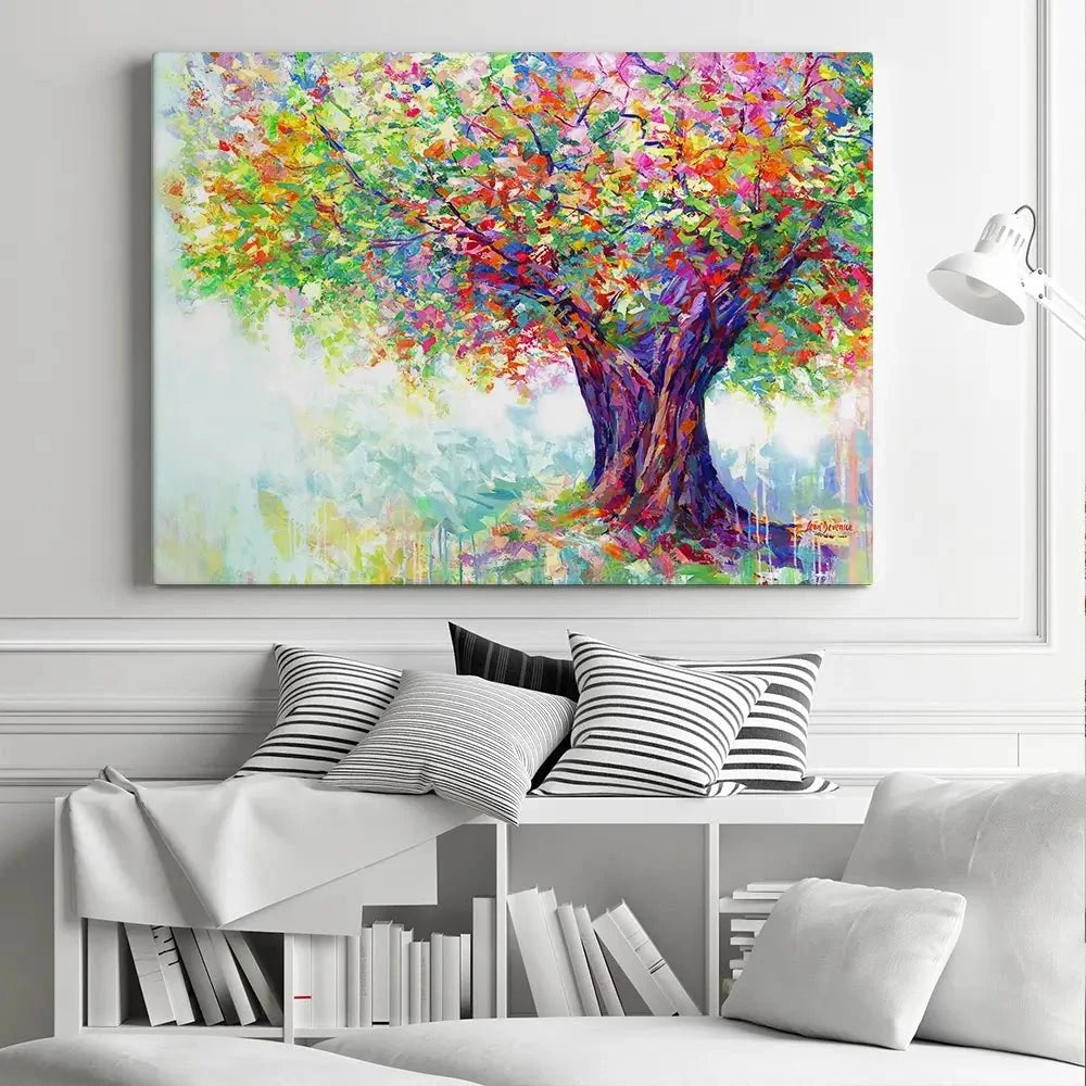 The Tree Of Endless Joy Canvas Print The Tree Of Endless Joy Canvas Print wall art product Leon Devenice