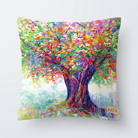 The Tree Of Endless Joy Cushion The Tree Of Endless Joy Cushion wall art product Leon Devenice