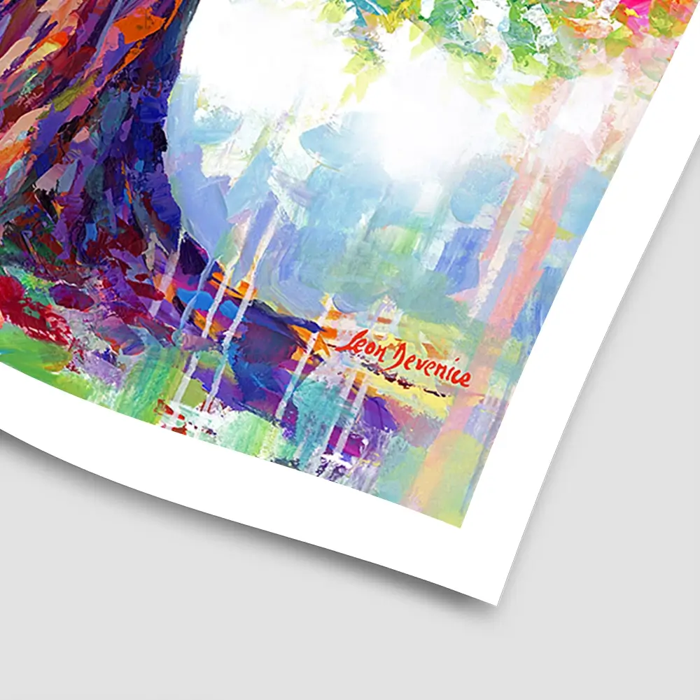 The Tree Of Endless Joy Square Art Print The Tree Of Endless Joy Square Art Print wall art product Leon Devenice