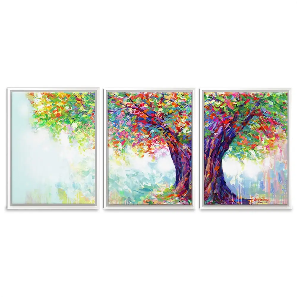 The Tree Of Endless Joy Trio Canvas Print The Tree Of Endless Joy Trio Canvas Print wall art product Leon Devenice