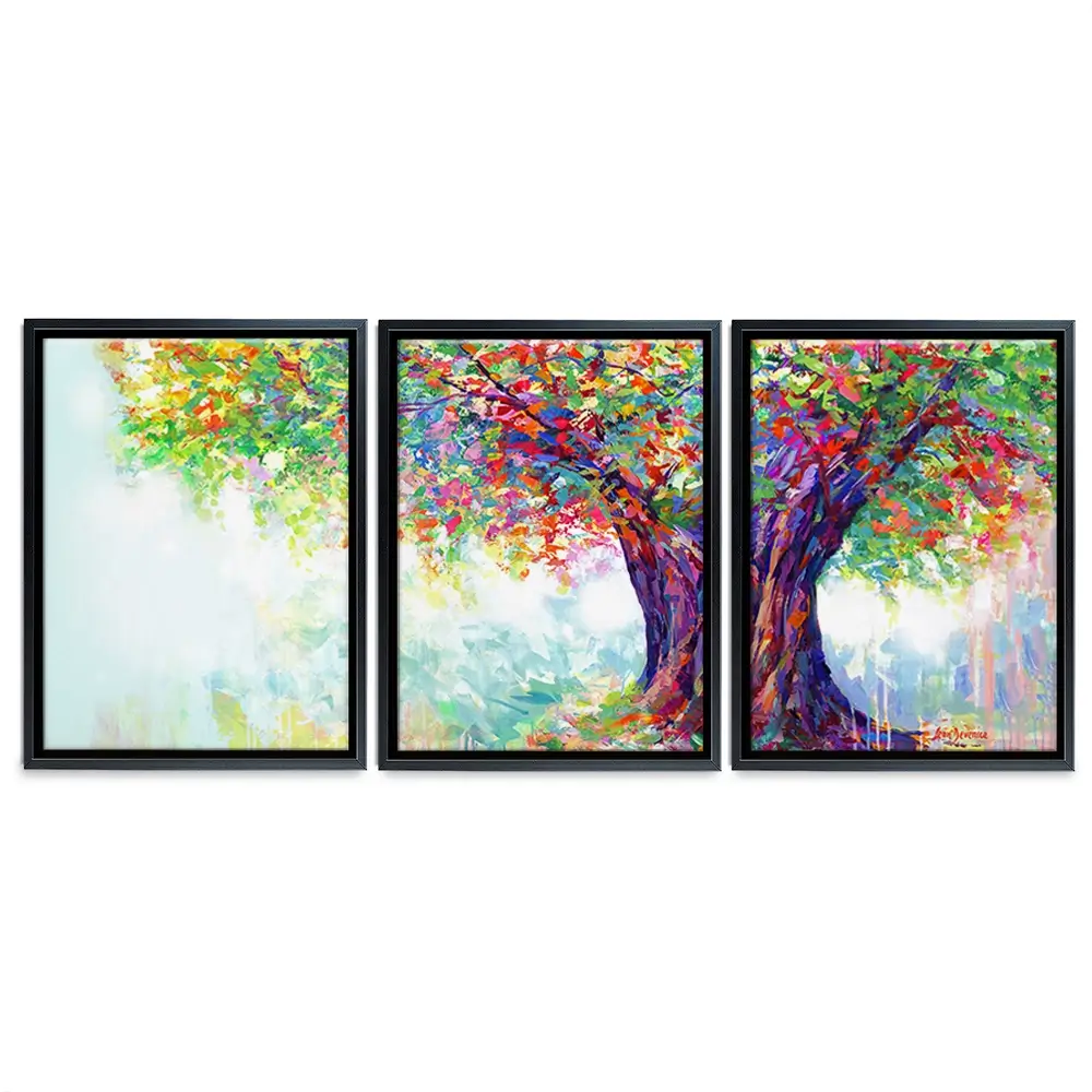 The Tree Of Endless Joy Trio Canvas Print The Tree Of Endless Joy Trio Canvas Print wall art product Leon Devenice