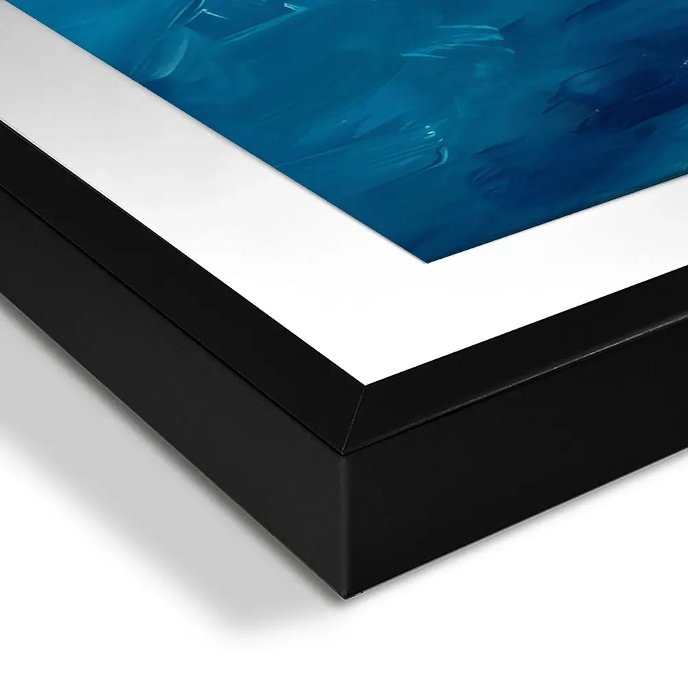 The Wave Ahead Framed Art Print The Wave Ahead Framed Art Print wall art product LSR Design Studio - Independent