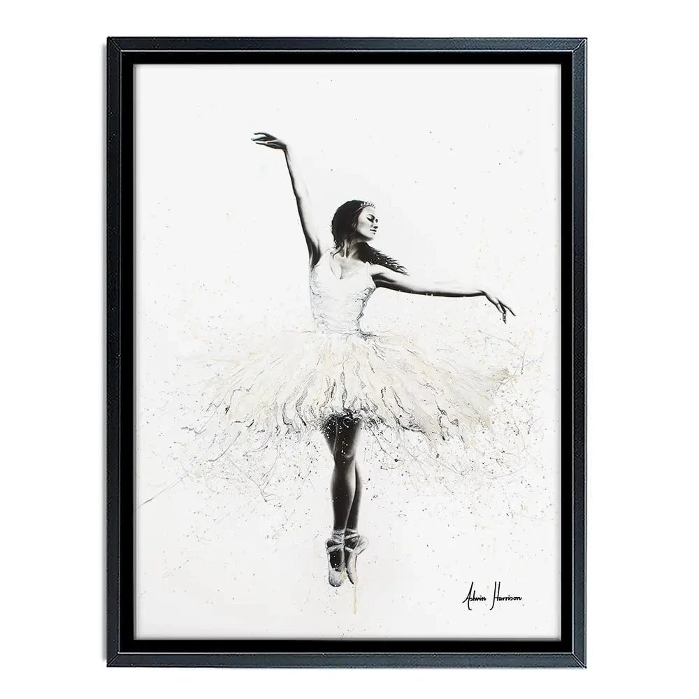 The White Swan Canvas Print The White Swan Canvas Print wall art product Ashvin Harrison
