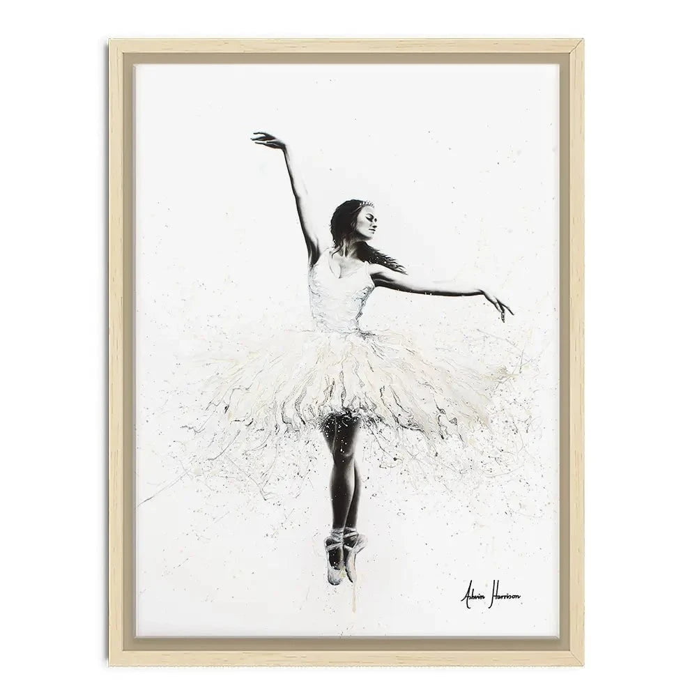 The White Swan Canvas Print The White Swan Canvas Print wall art product Ashvin Harrison