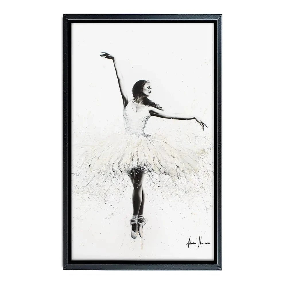 The White Swan Canvas Print The White Swan Canvas Print wall art product Ashvin Harrison