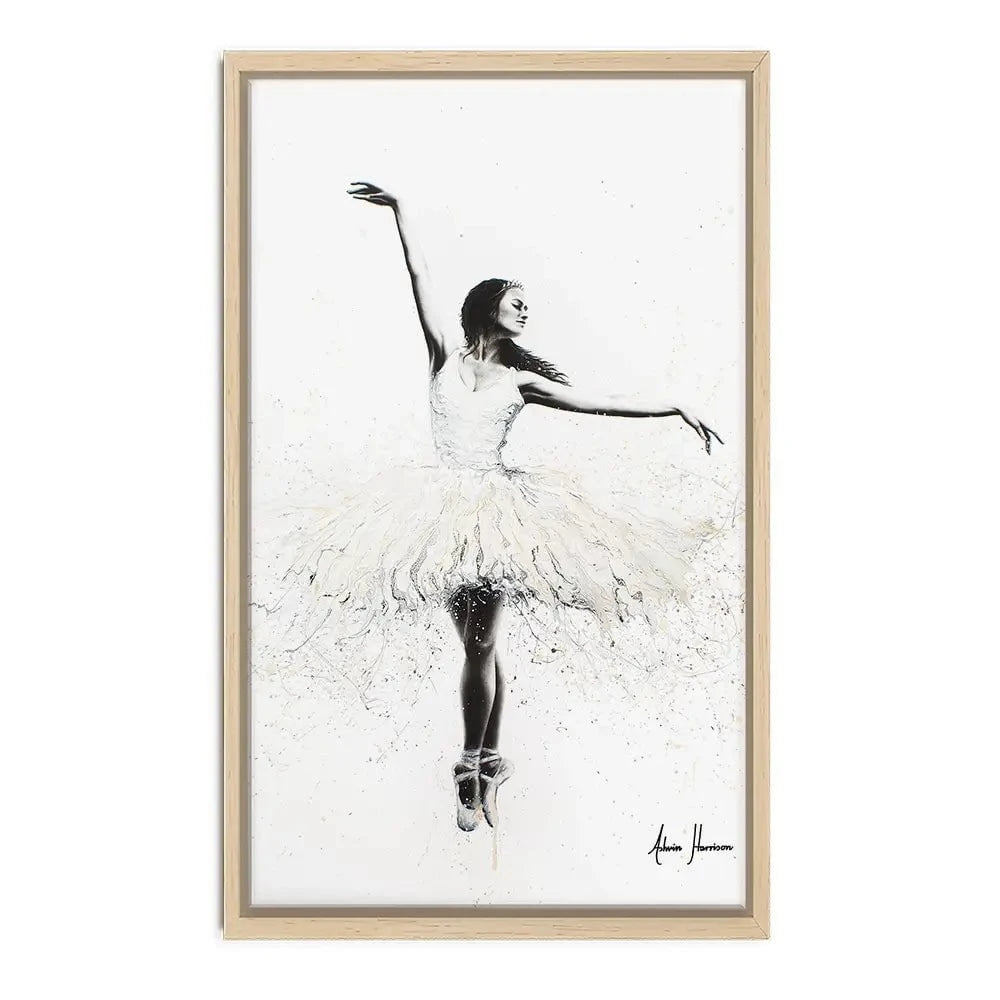 The White Swan Canvas Print The White Swan Canvas Print wall art product Ashvin Harrison