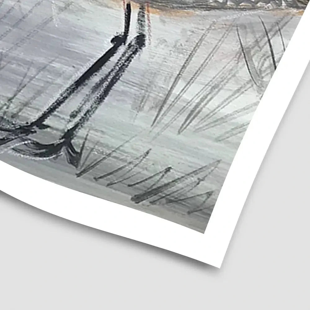 Three Curlews Art Print Three Curlews Art Print wall art product Jane Brookshaw