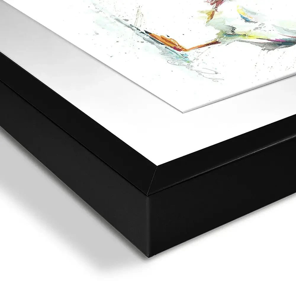 Three Puffins Framed Art Print Three Puffins Framed Art Print wall art product Nicola Jane Rowles