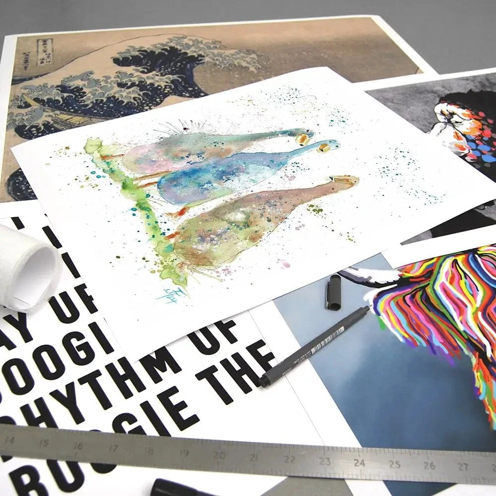 Three's A Crowd Art Print Three's A Crowd Art Print wall art product Jamie Taylor