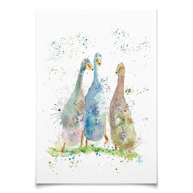 Three's A Crowd Art Print Three's A Crowd Art Print wall art product Jamie Taylor