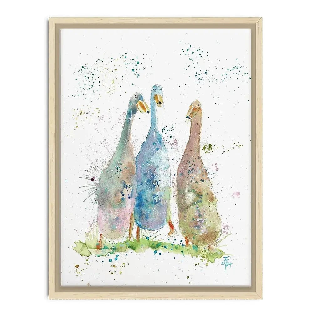 Three's A Crowd Canvas Print Three's A Crowd Canvas Print wall art product Jamie Taylor