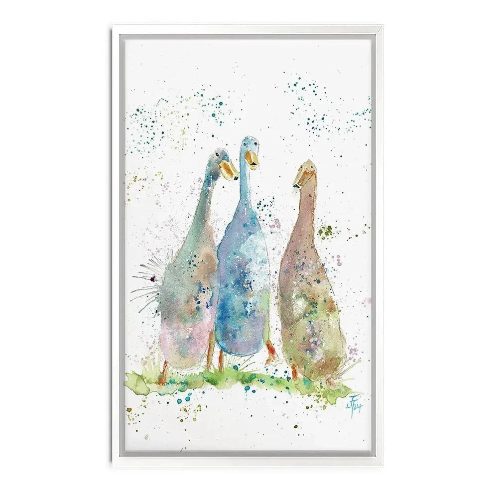 Three's A Crowd Canvas Print Three's A Crowd Canvas Print wall art product Jamie Taylor
