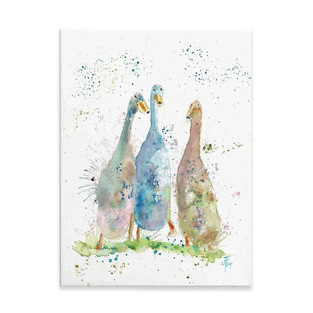 Three's A Crowd Canvas Print Three's A Crowd Canvas Print wall art product Jamie Taylor