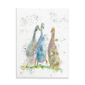 Three's A Crowd Canvas Print Three's A Crowd Canvas Print wall art product Jamie Taylor