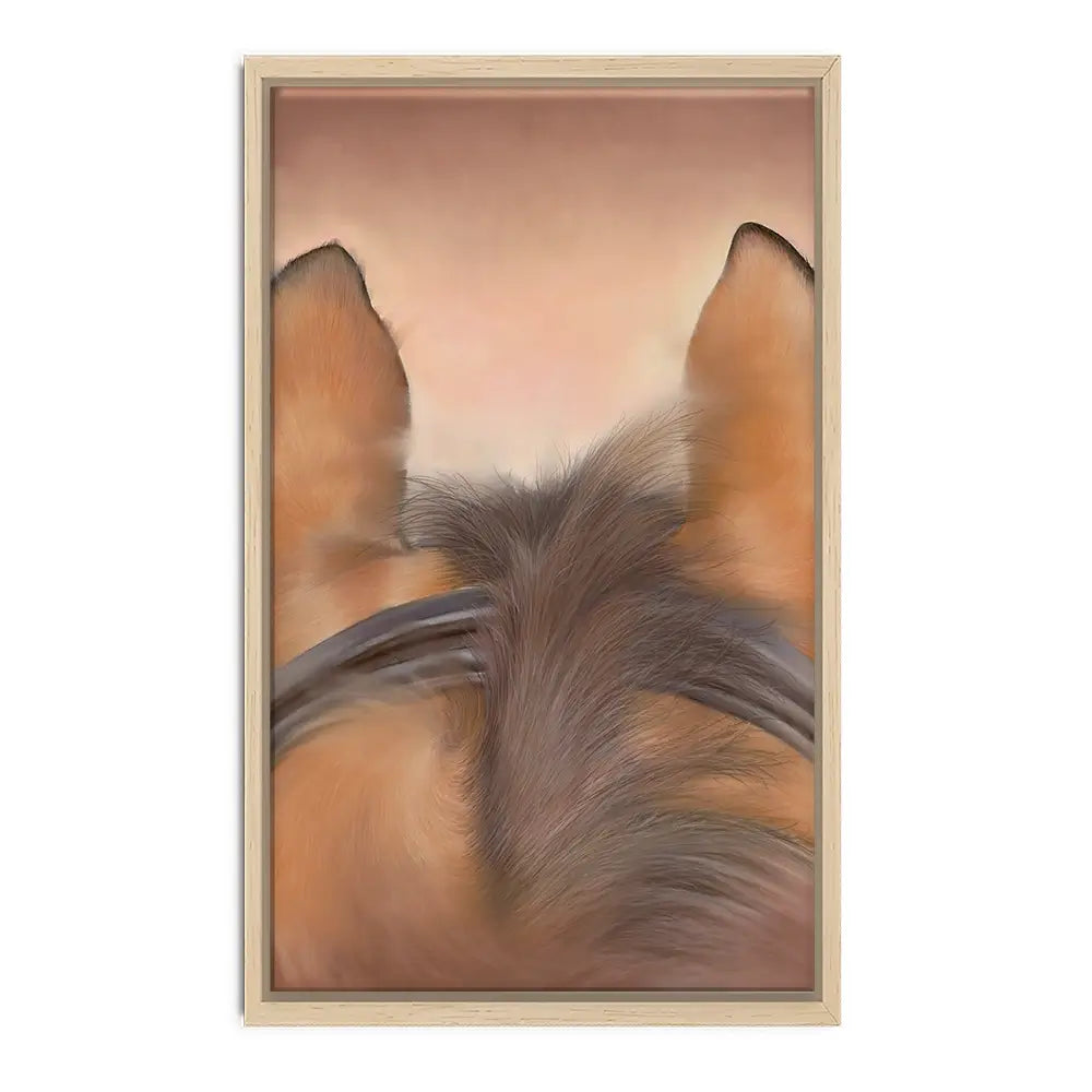 Through The Ears Canvas Print Through The Ears Canvas Print wall art product Georgie Turner