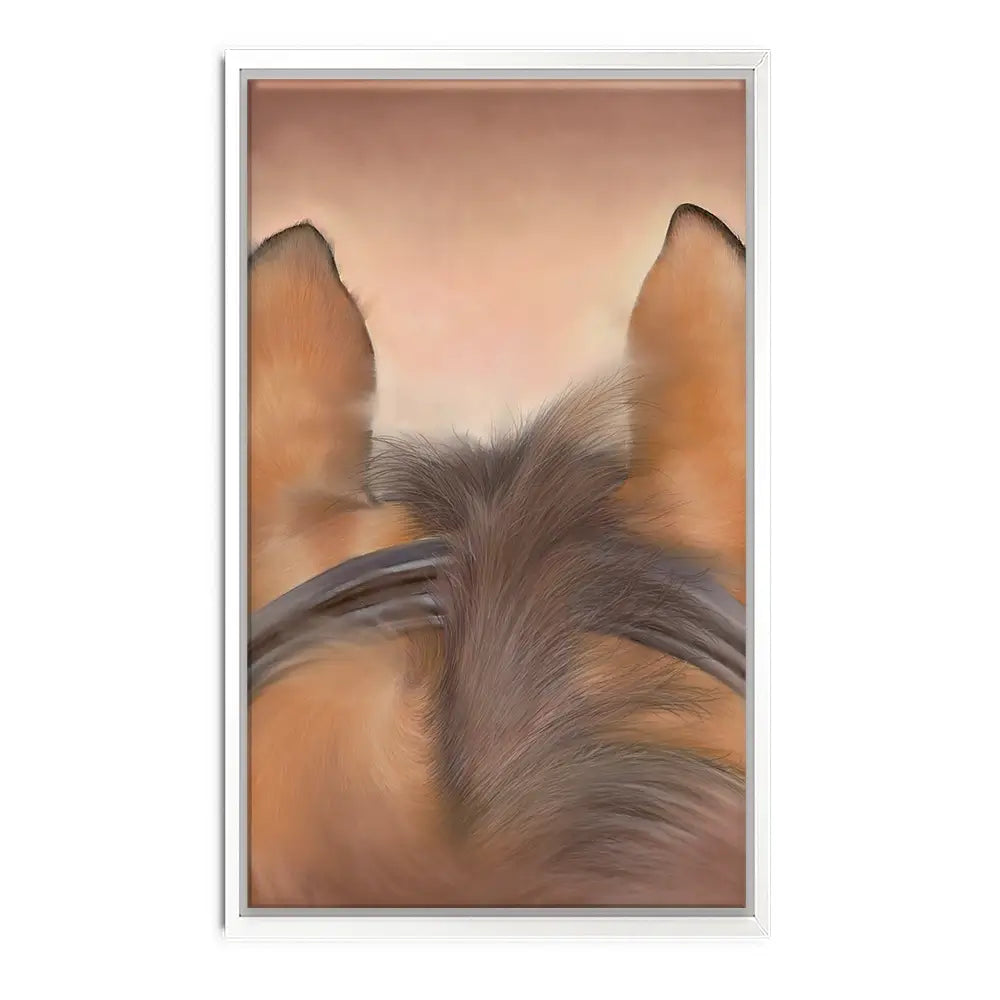 Through The Ears Canvas Print Through The Ears Canvas Print wall art product Georgie Turner