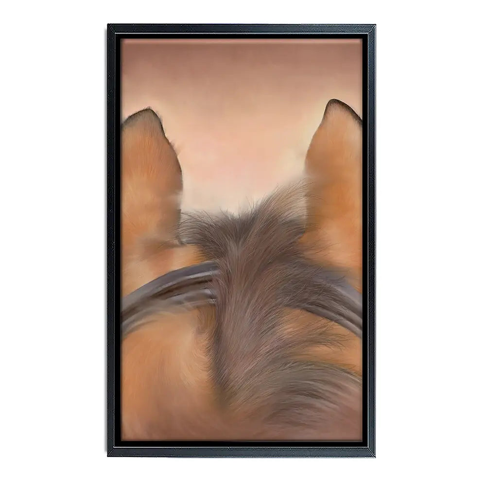 Through The Ears Canvas Print Through The Ears Canvas Print wall art product Georgie Turner