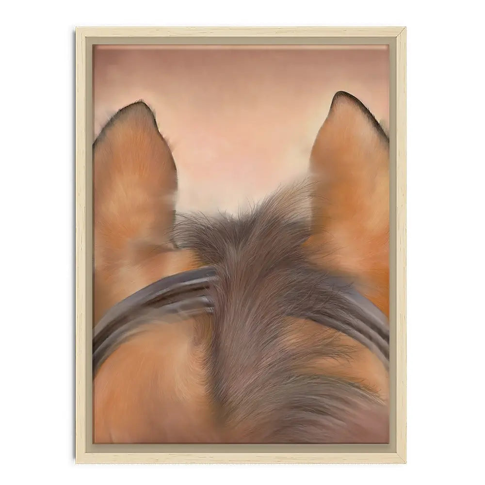 Through The Ears Canvas Print Through The Ears Canvas Print wall art product Georgie Turner