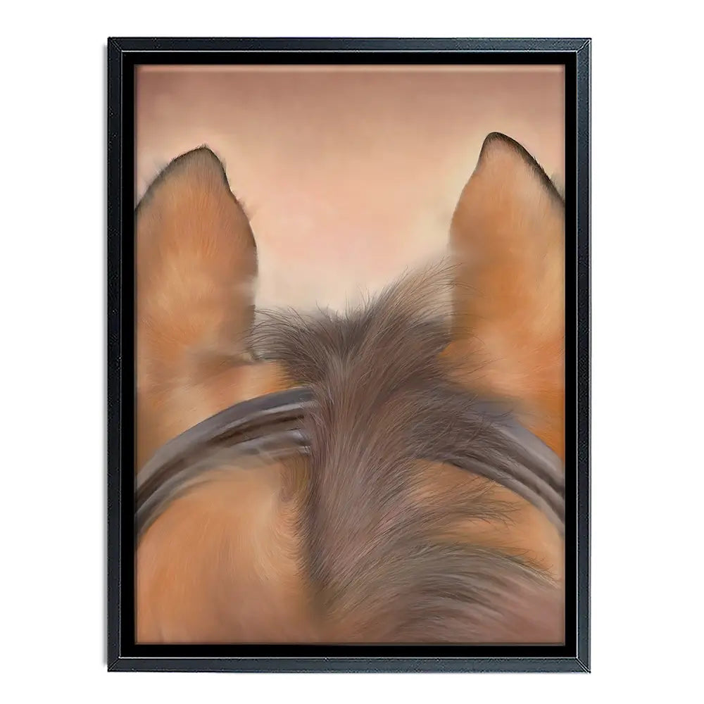 Through The Ears Canvas Print Through The Ears Canvas Print wall art product Georgie Turner