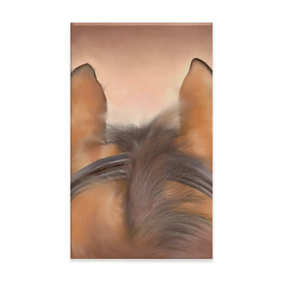 Through The Ears Canvas Print Through The Ears Canvas Print wall art product Georgie Turner