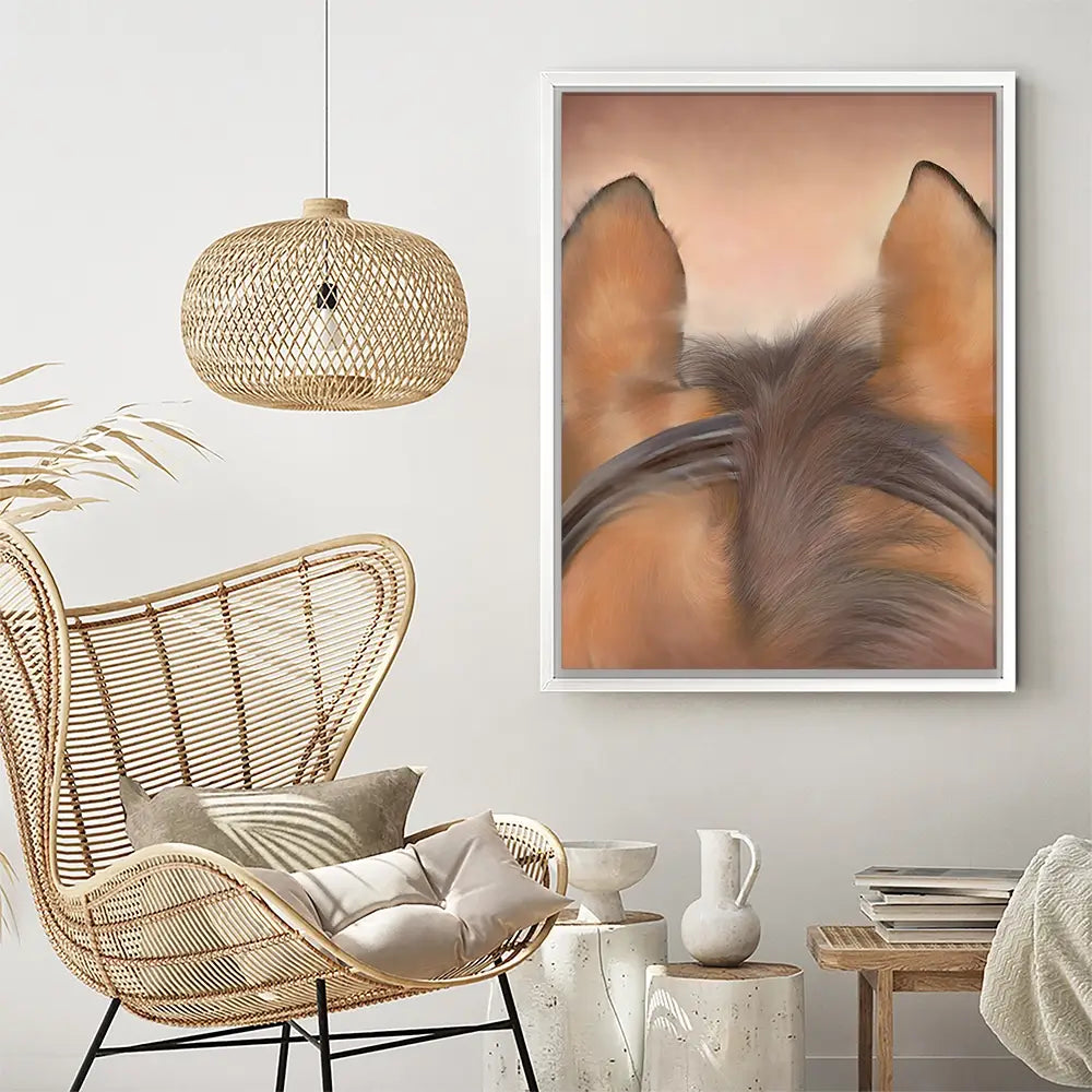 Through The Ears Canvas Print Through The Ears Canvas Print wall art product Georgie Turner