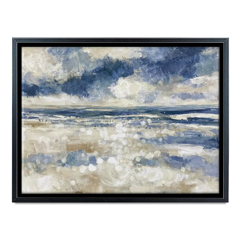 Tide Sparkle Open Shore Canvas Print Tide Sparkle Open Shore Canvas Print wall art product Chromatic Storm Studio